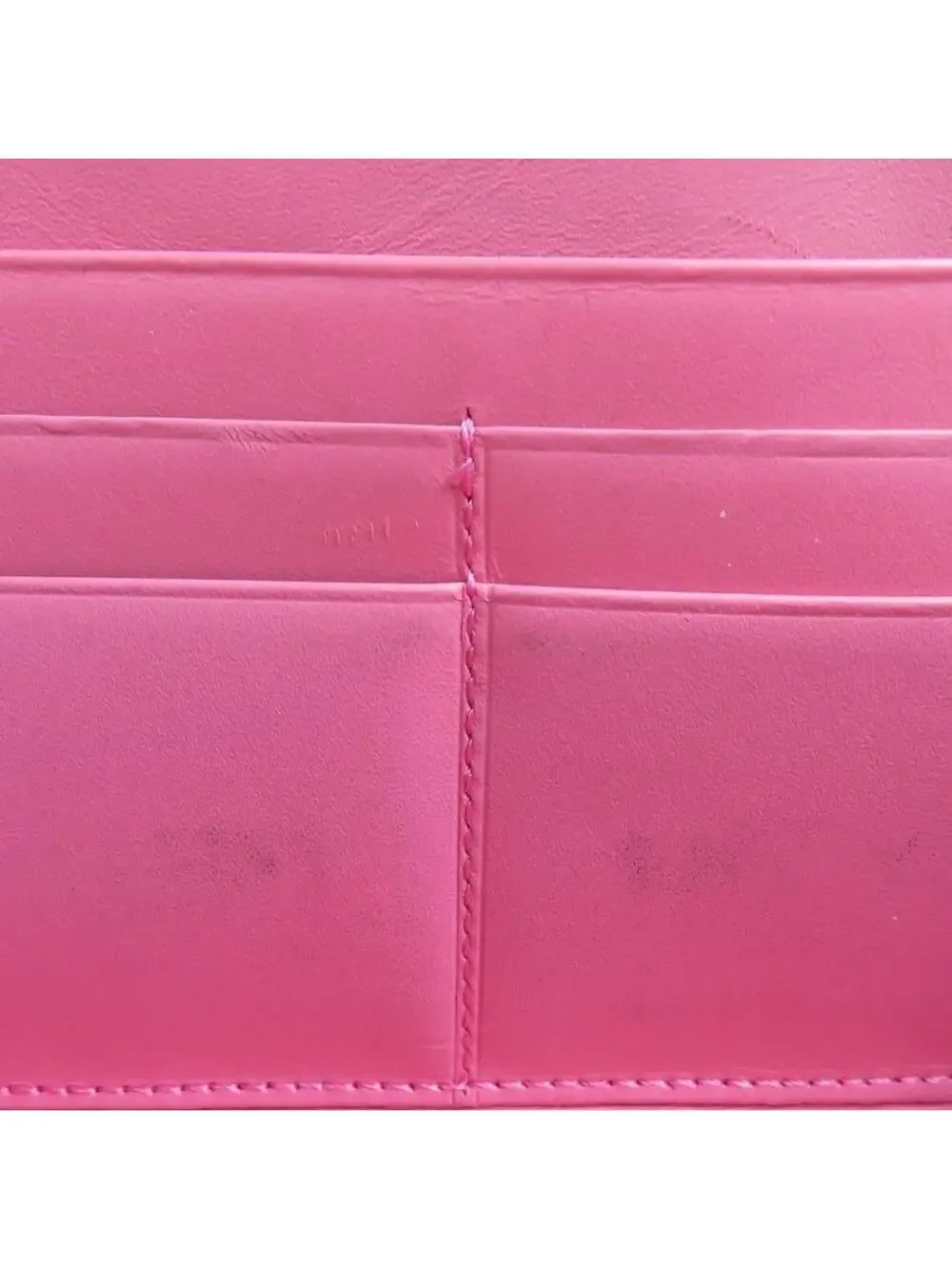 Auth Loewe Anagram Zip Around Long #280415L27B